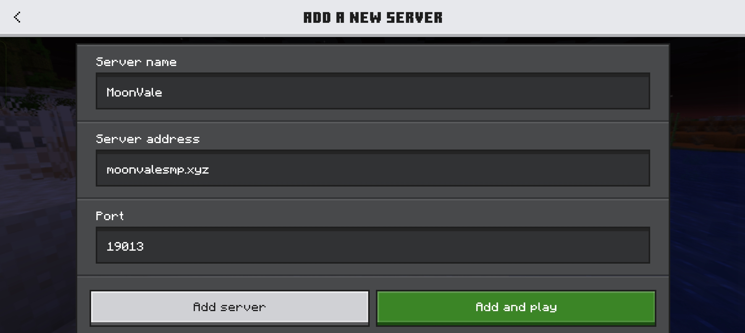 Bedrock Edition